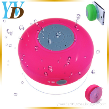 Portable Waterproof Purple Handsfree Mushroom Bluetooth Speakers (YWD-Y11)